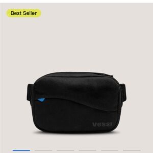 Vessi Black Shoreline Belt Bag 2L